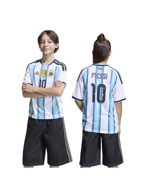 Adidas Argentina aglia gara bambino Messi home 26 Argentina | KA8115MESSI HOME WC 26